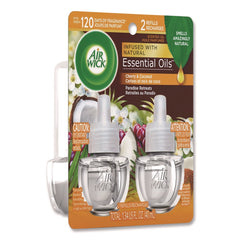 Air Wick 0.67 oz. Scented Oil Refills - Paradise Retreat (2/Pack)