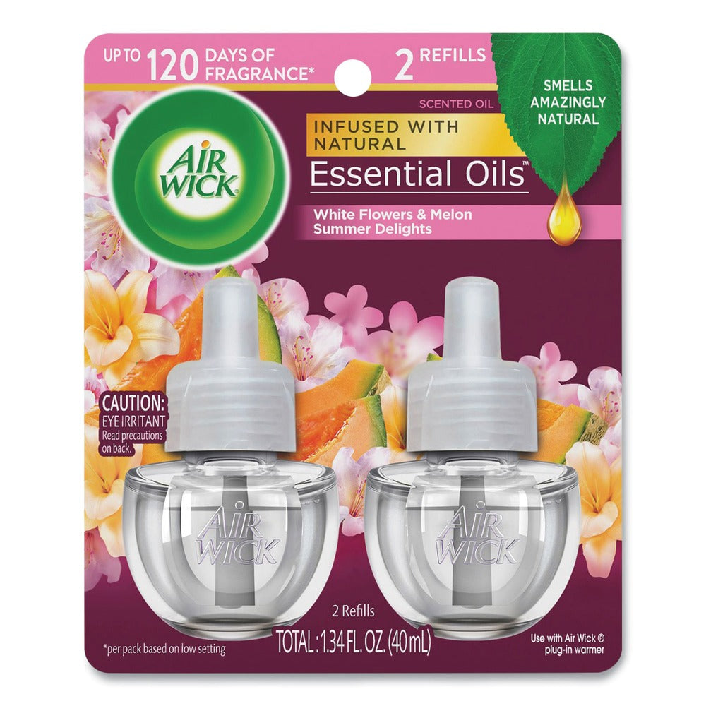 Air Wick 0.67 oz Scented Oil Refills - Summer Delights (2/Pack)
