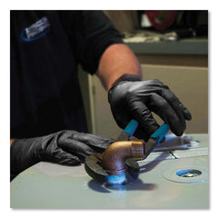 Ammex 6 mil Heavy-Duty Industrial Powder-Free Nitrile Gloves - X-Large, Black (1000/Carton)