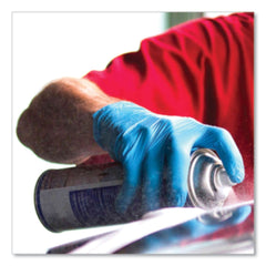 Ammex 3 mil Industrial Powder-Free Nitrile Gloves - Large, Blue (1000/Carton)