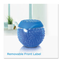 BRIGHT Air 10 oz. Scent Gems Odor Eliminator - Cool and Clean, Blue (6/Carton)
