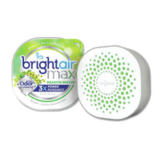 BRIGHT Air 8 oz. Max Odor Eliminator Air Freshener - Meadow Breeze (6/Carton)