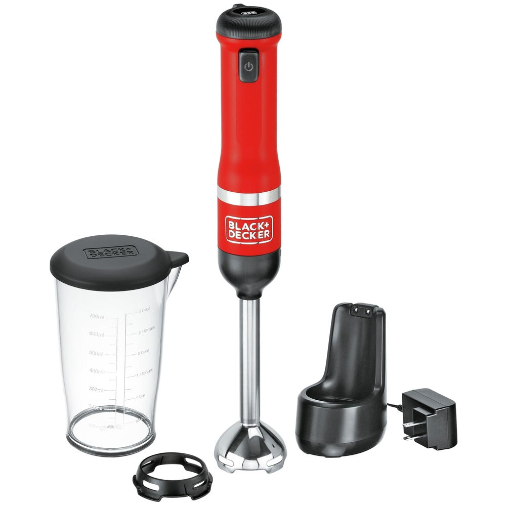 Black & Decker kitchen wand Cordless Immersion Blender - Red