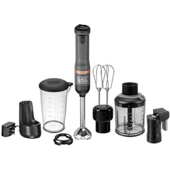 Black & Decker kitchen wand Cordless Blender 4-in-1 Kitchen Multi-Tool - Grey