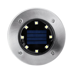 Black & Decker (8/Pack) Outdoor Solar-Powered Disk Light