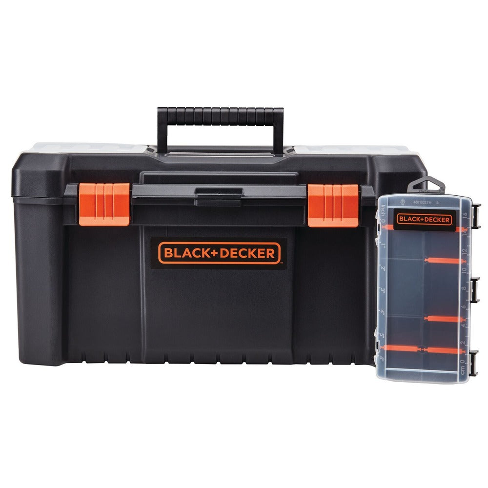 Black & Decker 10-Compartment 16 in. Toolbox and Organizer