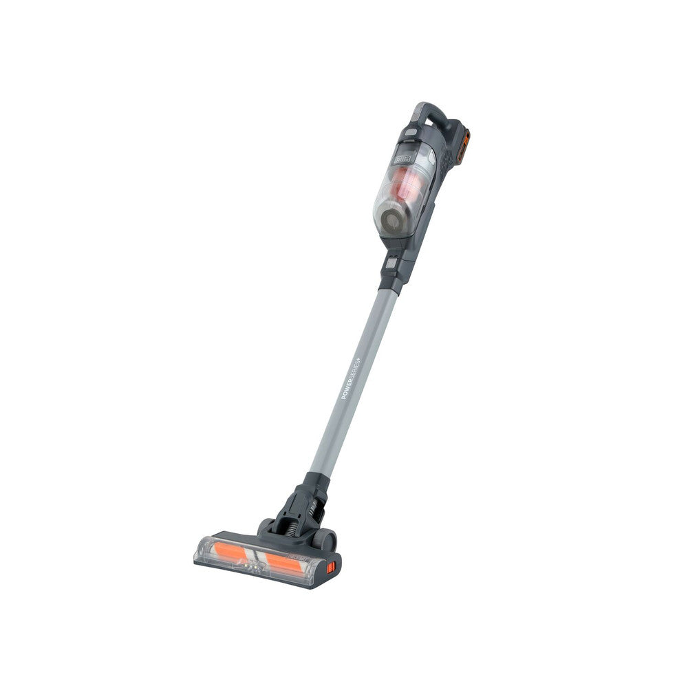Black & Decker 20V MAX POWERSERIESplus Lithium-Ion Cordless Stick Vacuum Kit - Gray and Orange (2 Ah)