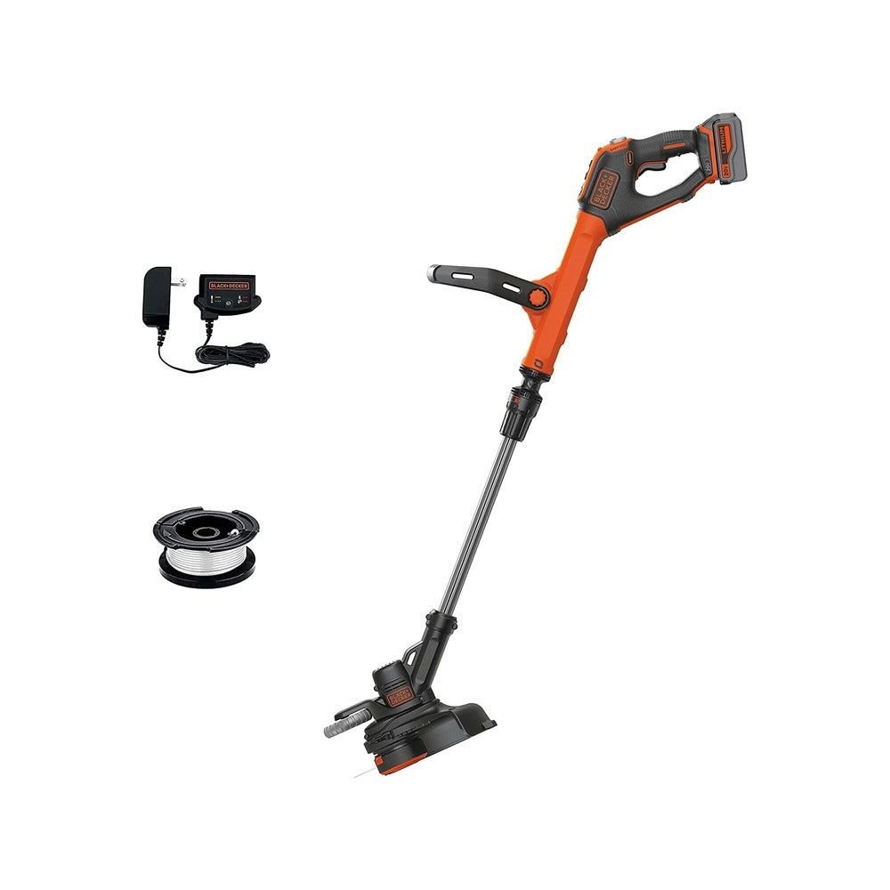 Black & Decker 20V MAX Lithium-Ion 12 in. Cordless String Trimmer/Edger Kit (2.5 Ah)