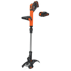 Black & Decker 20V MAX 1.5 Ah Cordless Lithium-Ion EASYFEED 2-Speed 12 in. String Trimmer/Edger Kit