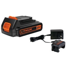 Black & Decker 20V MAX Lithium-Ion Cordless Leaf Blower Kit (1.5 Ah)