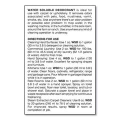 Big D Industries 135800 1-Gal. Water-Soluble Deodorant - Mountain Air (4/Carton)