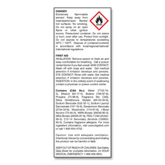 Big D Industries 024100 14 oz No-Vacuum Carpet Freshener - Fresh Scent (12/Carton)
