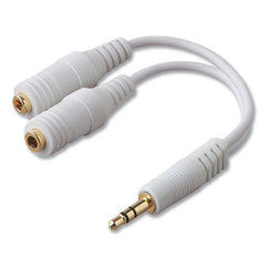 Belkin Speaker and Headphone Splitter - White