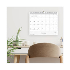 Blue Sky 15 in. x 12 in. 12-Month (Jan-Dec 2026) Enterprise Wall Calendar - White/Gray Sheets