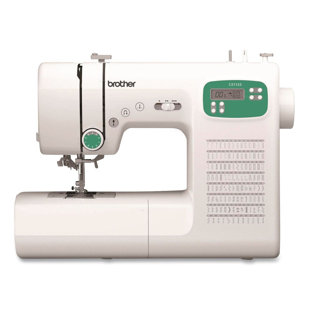 Brother 18 in. x 15 in. x 8 in. 110 Stitches Computerized Sewing Machine