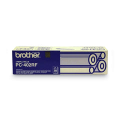 Brother PC-402RF 150 Page-Yield Thermal Transfer Refill Roll - Black (2/Pack)