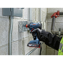 Bosch 18V Freak Lithium-Ion 1/4 in. and 1/2 in. Cordless Two-In-One Bit/Socket Impact Driver Kit (2 Ah)