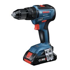 Bosch 18V Brushless Lithium-Ion 1/2 in. Cordless Hammer Drill/Driver and 2-in-1 Bit/Socket Impact Driver/Wrench Combo Kit with 2 Batteries (4 Ah)