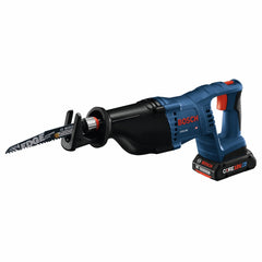 Factory Reconditioned Bosch 18V Lithium-Ion 1-1/8 in. Cordless D-Handle Reciprocating Saw Kit (4 Ah)