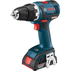 Factory Reconditioned Bosch 18V Lithium-Ion Brushless Compact Tough 1/2 in. Cordless Drill Driver Kit (2 Ah)
