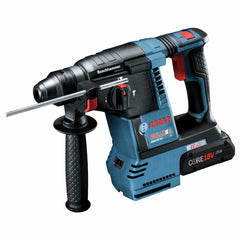 Factory Reconditioned Bosch 18V Brushless Lithium-Ion 1 in. Cordless SDS-Plus Bulldog Rotary Hammer Kit with 2 Batteries (4 Ah)