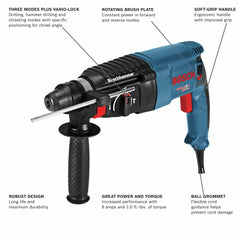 Factory Reconditioned Bosch 8 Amp 1 in. Corded SDS-Plus Bulldog Xtreme Rotary Hammer