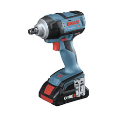 Factory Reconditioned Bosch 18V EC Brushless Lithium-Ion 1/2 in. Cordless Impact Wrench Kit (4 Ah)