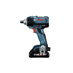 Factory Reconditioned Bosch 18V EC Brushless Lithium-Ion 1/2 in. Cordless Impact Wrench Kit (4 Ah)