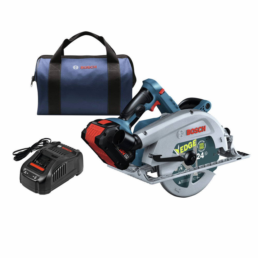 Factory Reconditioned Bosch 18V PROFACTOR Strong Arm Brushless Lithium-Ion 7-1/4 in. Cordless Circular Saw Kit (8 Ah)