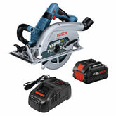 Factory Reconditioned Bosch 18V PROFACTOR Brushless Lithium-Ion 7-1/4 in. Cordless Strong Arm Blade-Left Circular Saw Kit (8 Ah)