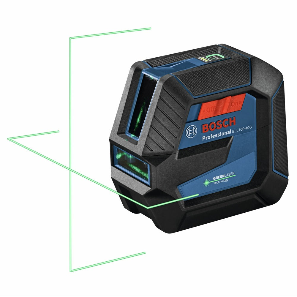 Factory Reconditioned Bosch Green-Beam Self-Leveling Cross-Line Laser