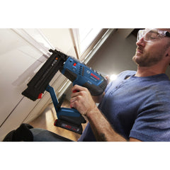 Factory Reconditioned Bosch 18V Lithium-Ion Brushless Cordless 18-Gauge Brad Nailer Kit (2 Ah)