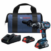 Factory Reconditioned Bosch 18V Brute Tough Connected-Ready EC Brushless Lithium-Ion 1/2 in. Cordless Hammer Drill Driver Kit with 2 Batteries (4 Ah)