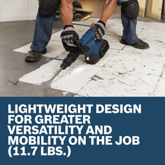 Factory Reconditioned Bosch 18V Brushless SDS-max Cordless Demolition Hammer Kit (12 Ah)