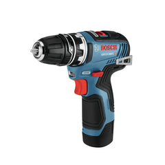 Factory Reconditioned Bosch Flexiclick 12V Max EC Brushless Lithium-Ion 5-In-1 Cordless Drill Driver System Kit with 2 Batteries (2 Ah)