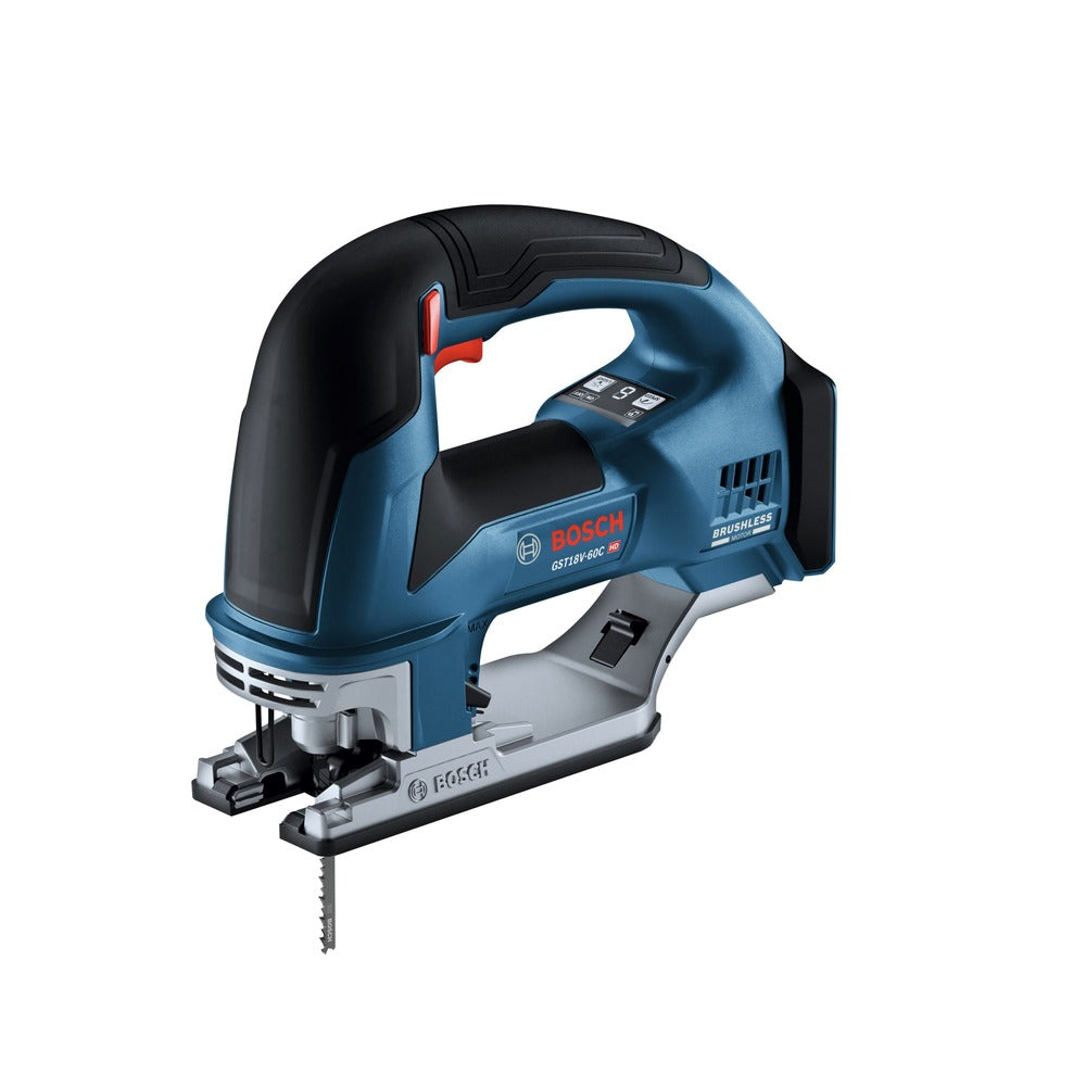 Factory Reconditioned Bosch GST18V-60CN-RT 18V Brushless Lithium-Ion Cordless Connected Top-Handle Jig Saw (Tool Only)