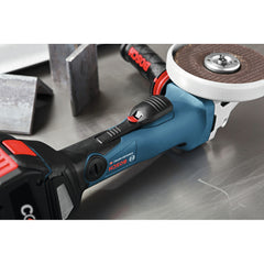 Factory Reconditioned Bosch 18V EC/4-1/2 in. Brushless Connected-Ready Angle Grinder with Paddle Switch (Tool Only)
