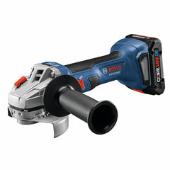 Factory Reconditioned Bosch 18V Brushless Lithium-Ion 4-1/2 in. Cordless Angle Grinder Kit (4 Ah)
