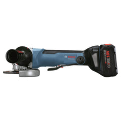 Factory Reconditioned Bosch 18V X-LOCK Brushless Lithium-Ion 4-1/2 - 5 in. Cordless Angle Grinder Kit (8 Ah)