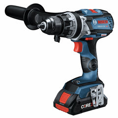 Factory Reconditioned Bosch 18V Brushless Lithium-Ion 1/4 in. and 1/2 in. Cordless Bit/Socket Impact Driver/Wrench and Hammer Drill Driver Combo Kit with 2 Batteries (4 Ah)