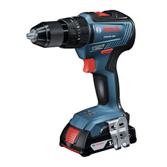 Factory Reconditioned Bosch 18V Brushless Lithium-Ion 1/2 in. Cordless Hammer Drill/Driver and 2-in-1 Bit/Socket Impact Driver/Wrench Combo Kit with 2 Batteries (2 Ah)