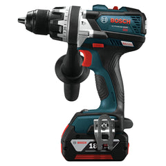 Factory Reconditioned Bosch 18V EC Brushless Brute Tough Lithium-Ion 1/2 in. Cordless Hammer Drill Driver Kit with 2 Batteries (4 Ah)
