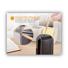 Bostitch 4.5 in. x 3.75 in. x 5.5 in. AC-Powered Vertical Electric Pencil Sharpener - Black