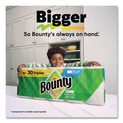Bounty 10.5 in. x 11 in. 2-Ply Kitchen Roll Paper Towels - White (24/Carton)