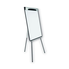 MasterVision Magnetic Gold Ultra Dry Erase Tripod Easel with Extension Arms - Black/Silver