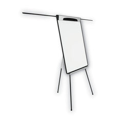 MasterVision Magnetic Gold Ultra Dry Erase Tripod Easel with Extension Arms - Black/Silver
