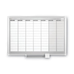MasterVision 36 in. x 24 in. Aluminum Frame Weekly Planner