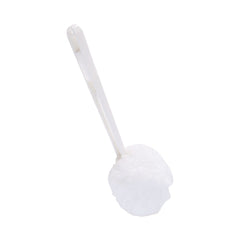 Boardwalk 12 in. Deluxe Plastic Bowl Mop with 2 in. Mop Head - White (25/Carton)