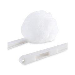 Boardwalk 12 in. Toilet Bowl Mop - White