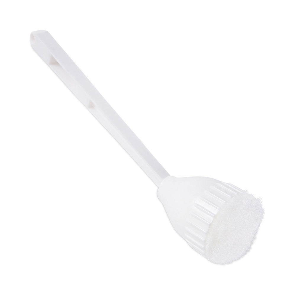 Boardwalk 2 in. Cone Toilet Bowl Mop with 10 in. Handle - White (25/Carton)